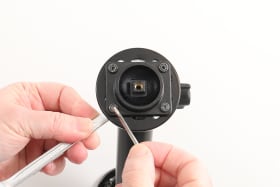 Passive holder with tilt swivel for Zebra TC501