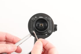 Passive holder with tilt swivel for Zebra TC701