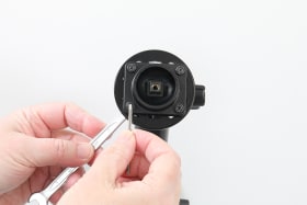 Passive holder with tilt swivel for Zebra FR55