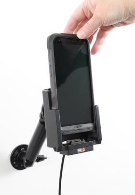 Active holder with cig-plug for Zebra TC501