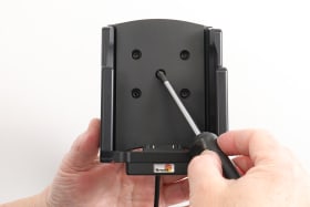 Active holder for fixed installation for Zebra TC501