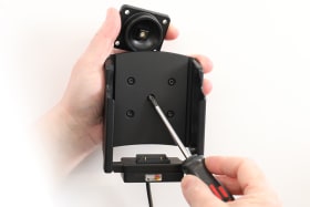 Active holder for fixed installation for Zebra TC701