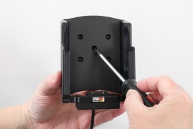 Active holder for fixed installation for Zebra FR55