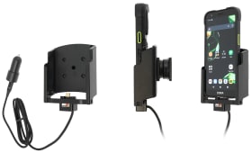 Active holder with USB-cable and cig-plug adapter for Zebra TC701