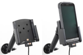 Active holder for fixed installation for Zebra TC501