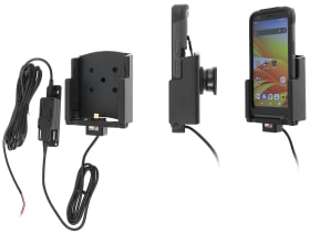 Active holder for fixed installation for Zebra TC501