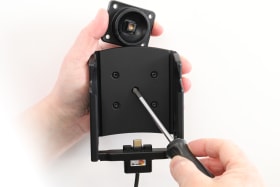 Active holder for fixed installation for Zebra TC701