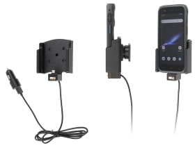 Active holder with USB-cable and cig-plug adapter for Bluebird S10