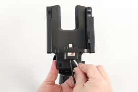 Active holder with USB-cable and cig-plug adapter for Datalogic Memor 30