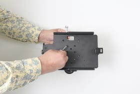 Holder with spring-lock for Samsung Galaxy Tab Active 5 Pro SM-X356B