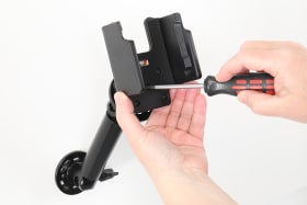 Passive holder with tilt swivel for Zebra TC22R
