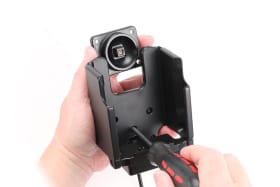 Active holder with cig-plug for Zebra TC22R
