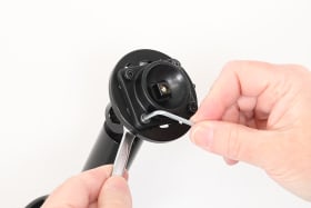 Active holder with cig-plug for Zebra TC22R
