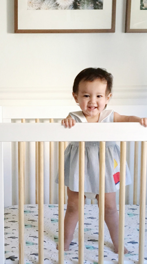 ROYGROW Baby Mattress Protector Crib Waterproof Crib Mattress Cover, Flat  Fit Crib Sheet Protector Pad, Baby Crib Liner Reusable Incontinence Pad Mat
