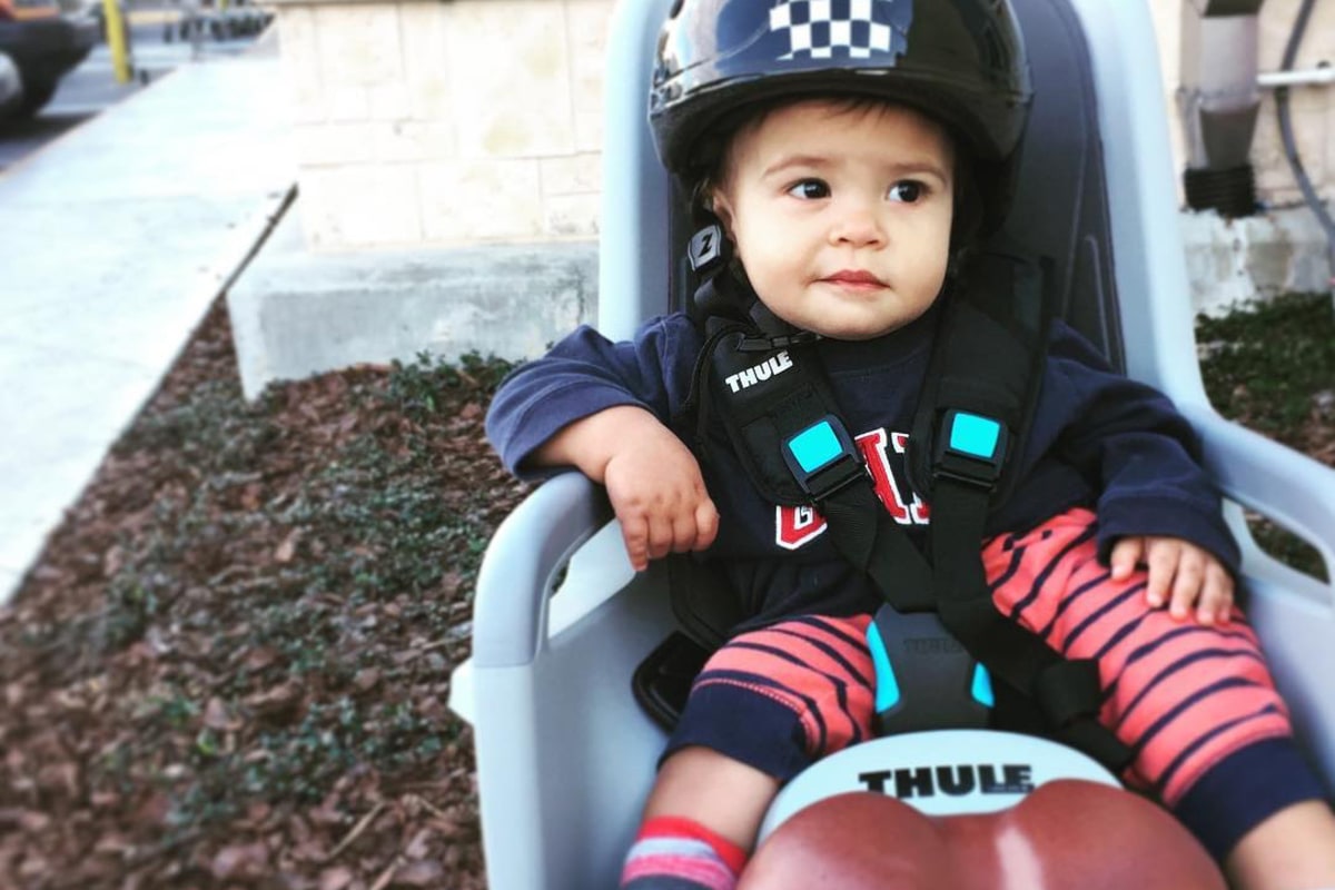 infant baby bike seat