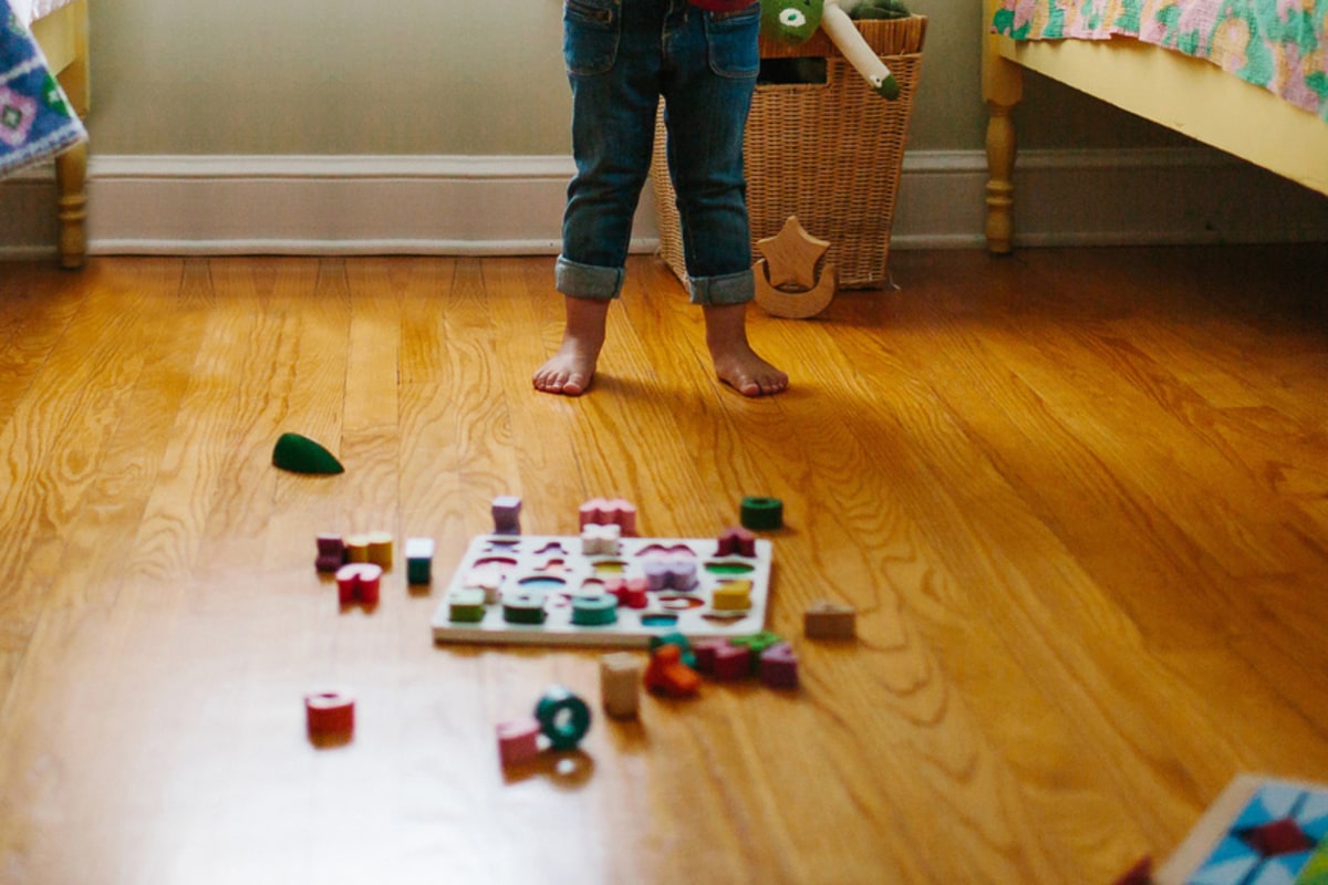 wooden puzzles with knobs for toddlers