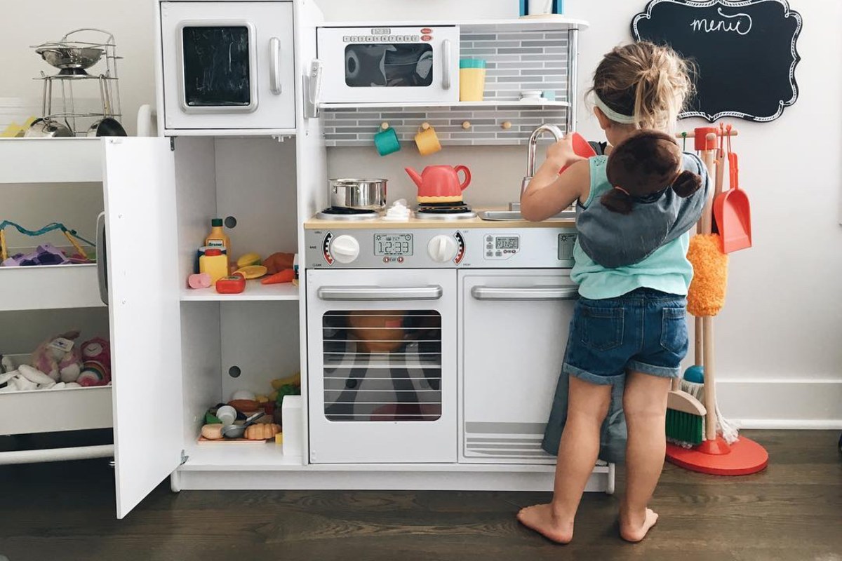 little tikes wooden kitchen best price