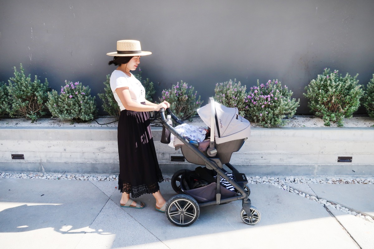 infant girl car seat and stroller combo