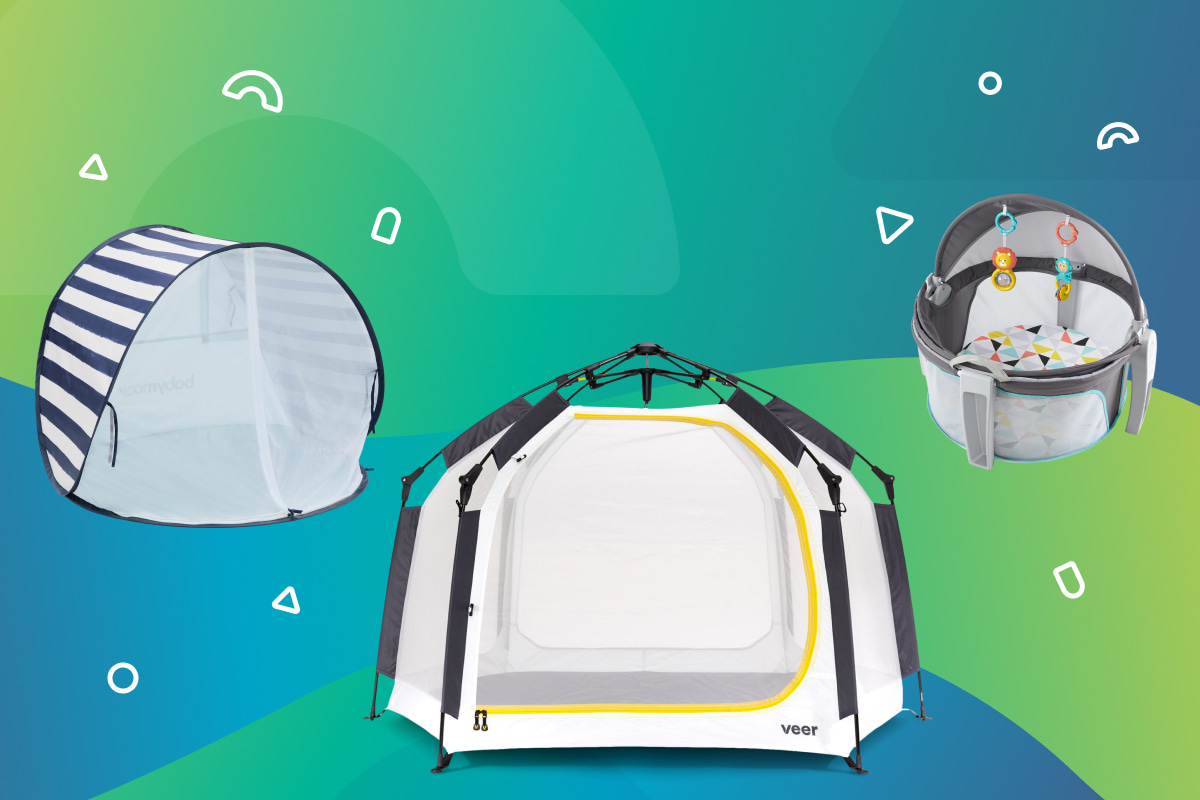 The perfect baby pop-up tent