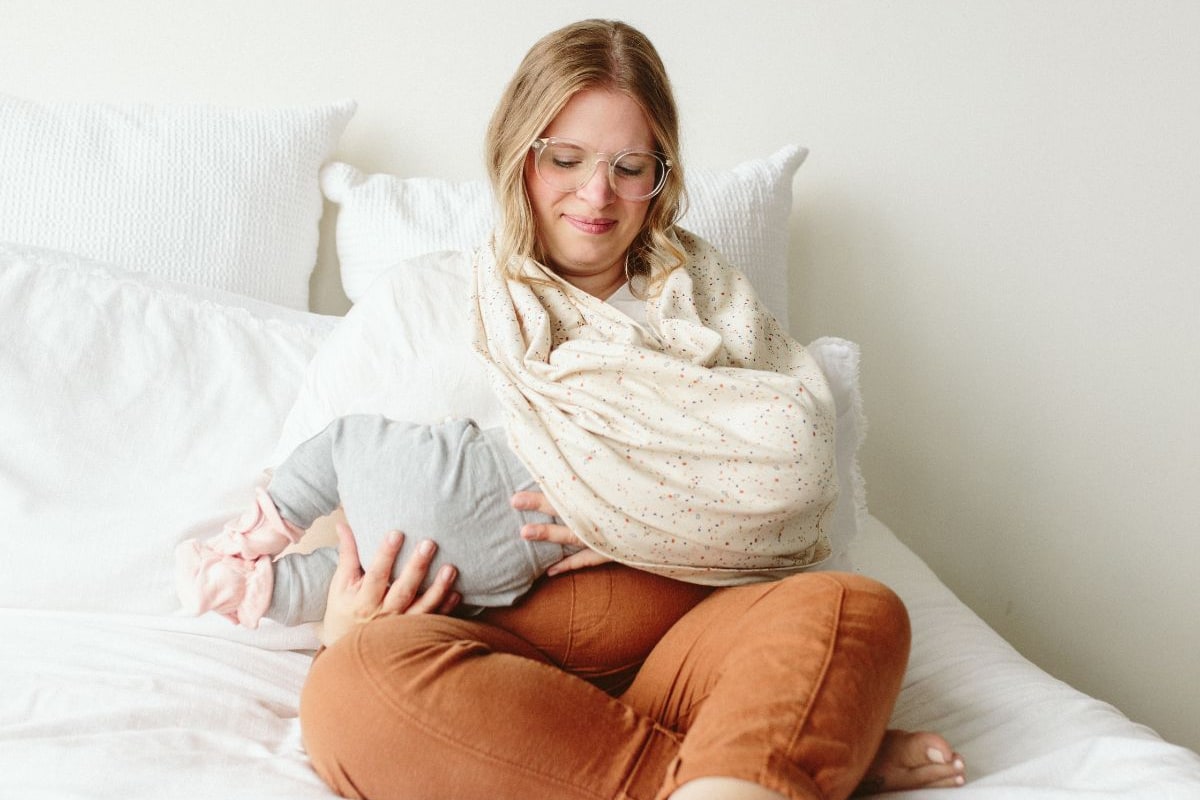 Baby Infant Soft Cotton Nursing Cover Breast Feeding Nursing Blanket Shade  Wraps 