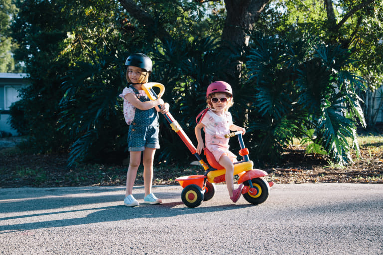 baby cycle riding