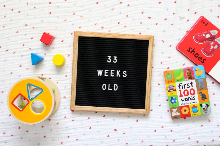 Your 33-Week-Old Baby