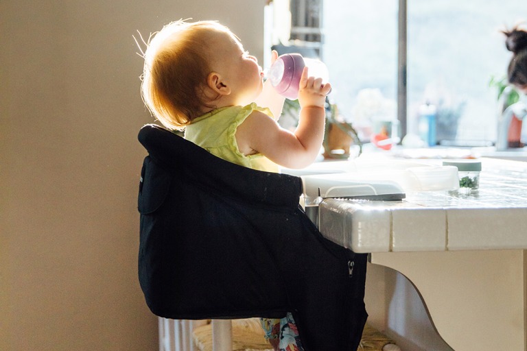 baby attachable high chair