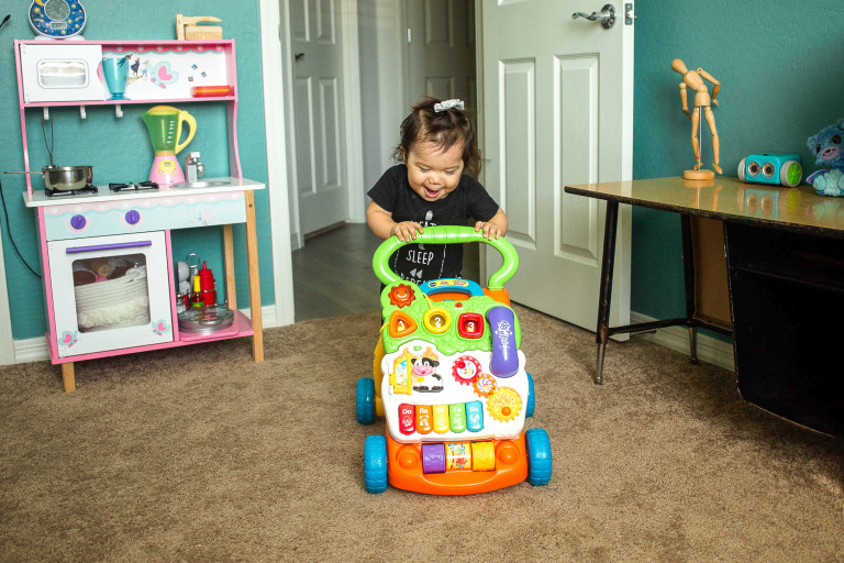 baby walker with speed control