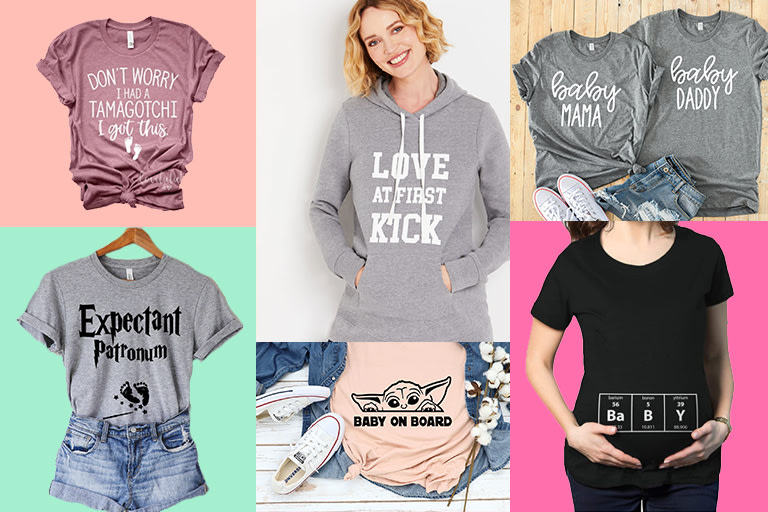 Cute & Funny Maternity Shirts for Your Pregnancy