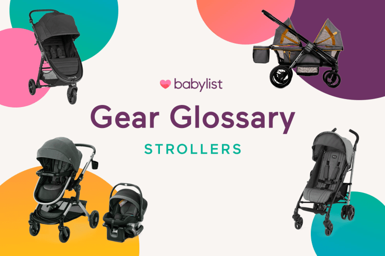 Baby Gear Glossary: Strollers.