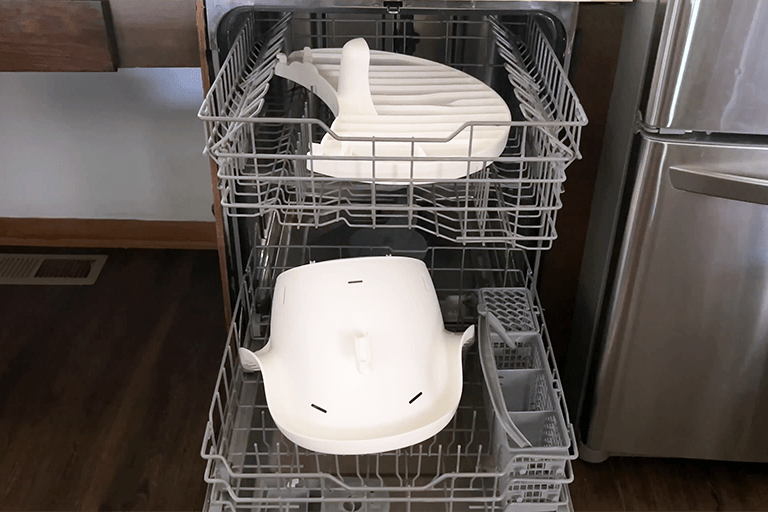 First Look: The New Dishwasher-Friendly High Chair from Boon.