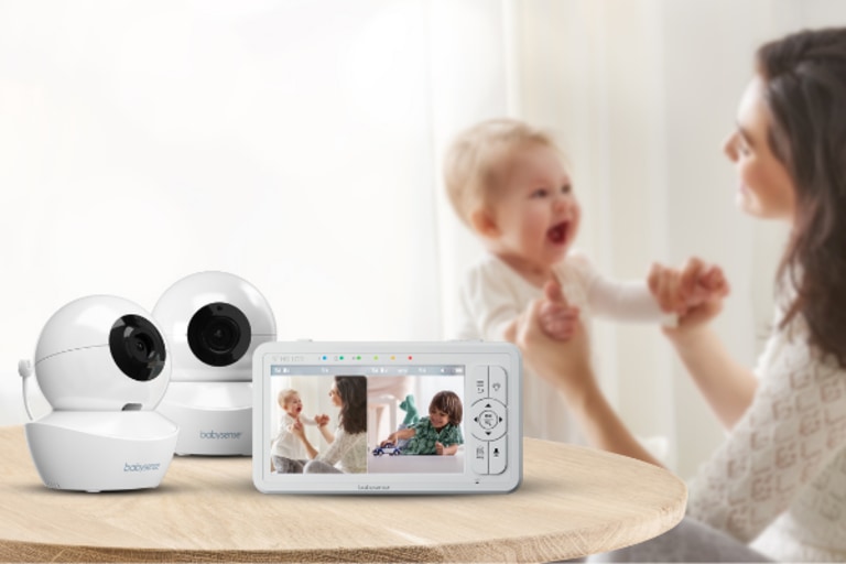 Video Review: The Babysense HD S2 Split-Screen Monitor.