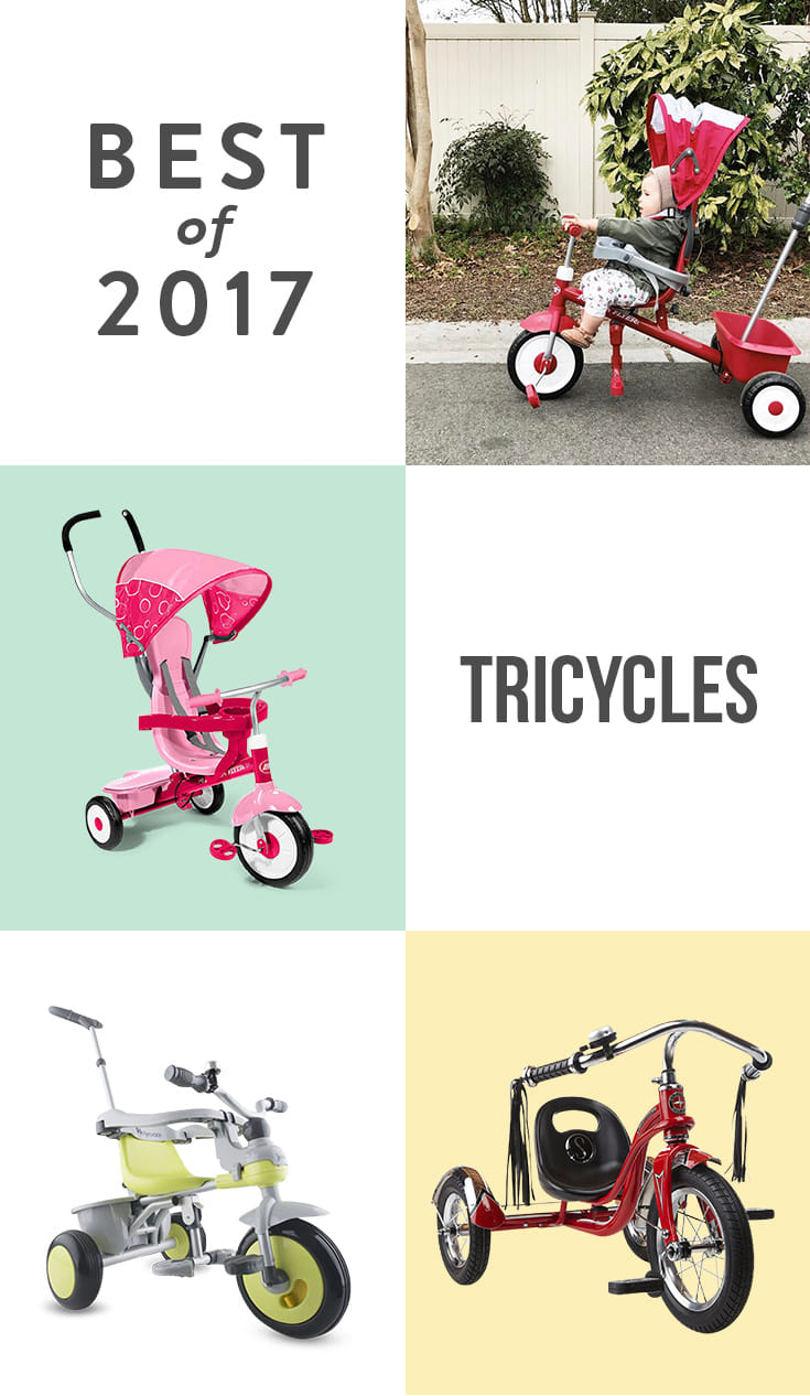 From the retro Schwinn Roadster to the Radio Flyer 4-in-1, these trikes will keep your little one pedaling all summer long.