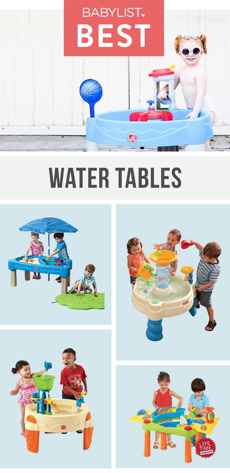 water activity table for toddlers