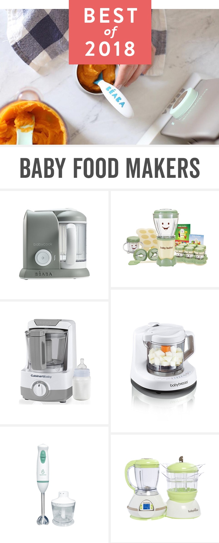 Making healthy, homemade baby food is a lot easier than it sounds, especially with one of these.