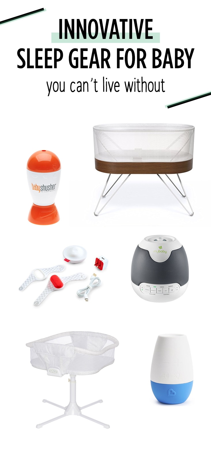 These products aim to get baby safely to sleep faster, and allow them to sleep longer.