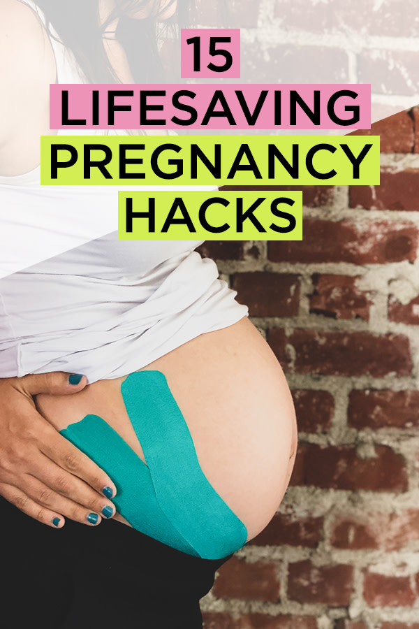 These pregnancy hacks and tips feature easy remedies for sleep, maternity wear and clothes hacks, kinesio tape how-tos and solutions for the hilarious situations expecting and new moms find themselves in. They’ll save you some money, too.