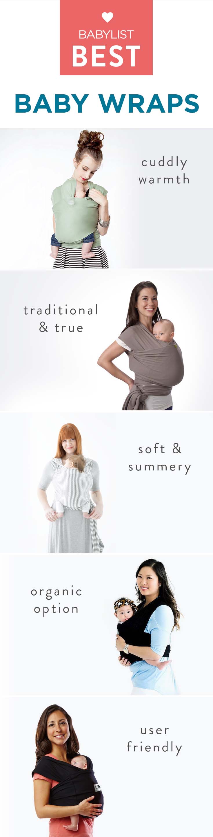 Baby wraps, which have been used for eons across cultures, are one way to keep your snuggle going while freeing up your hands to tackle meal prep, cleaning, typing and everything else.