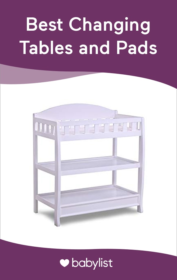 crib top changing table