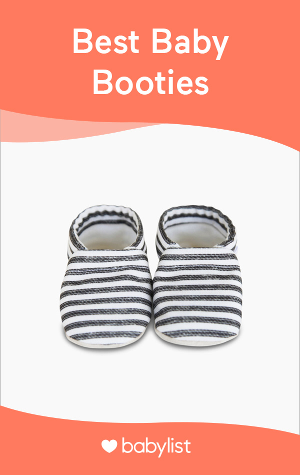 fleece infant booties