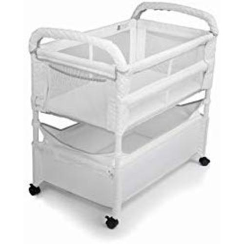 Miclassic Bassinet Pure Jersey Cotton Baby Cradle Sheets Fitted 18x36x2 Clear Vue Mini Ezee Compatible with Arms Reach Co Sleeper Cambria Unisex Breathable