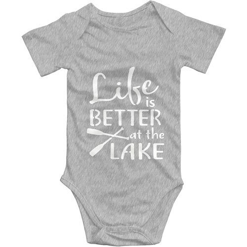 Pengshiliu Life is Better at The Lake Baby Climbing Long Sleeve Onesie 18-24 Months Pengshiliu Life is Better at The Lake Baby Climbing Long Sleeve Onesie 18-24 Months