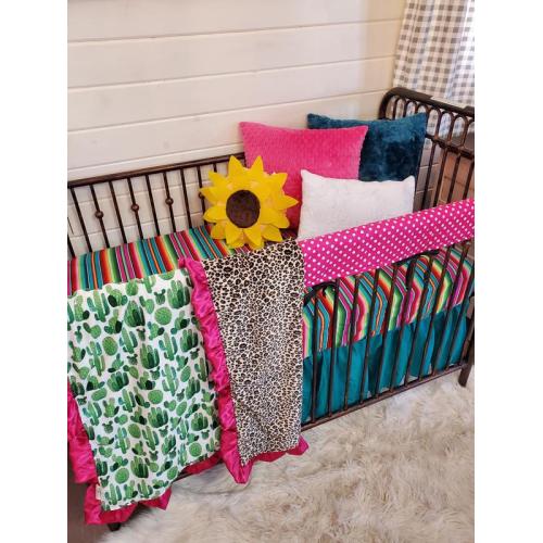 serape crib bedding
