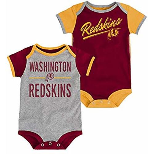 Washington Redskins Personalized Girls Custom Jersey Bodysuit Shirt Set Outfit