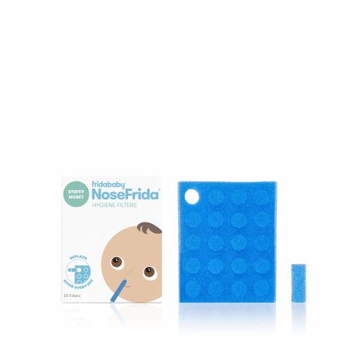 FRIDABABY NOSEFRIDA BABY SNOTSUCKER HYGIENE FILTERS STUFFY NOSE CLEANER 20PC