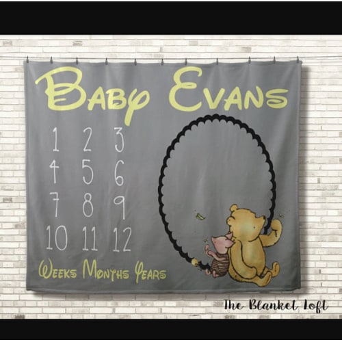 winnie the pooh personalized baby gifts