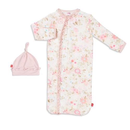 Magnetic Me Ice Cream Modal Magnetic Dress Set and Diaper Cover 2-Piece Set 6-9 Months