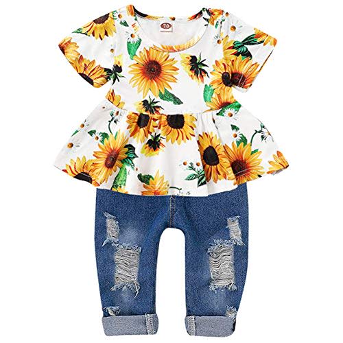 Live Love Laugh Llamas Toddler//Infant Girls Short Sleeve Ruffles Shirt Tee Jersey for 2-6 Toddlers