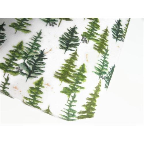 pine tree crib sheet