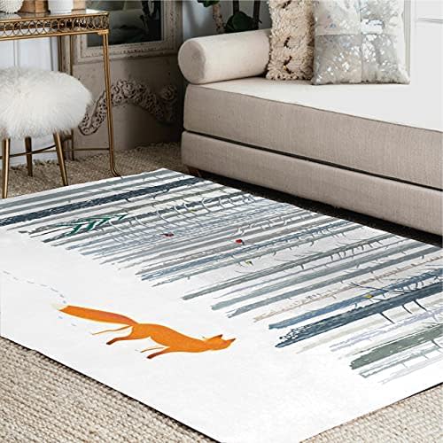 ALAZA Hipster Animals Alphabet ABC Area Rug for Living Room Bedroom 5'3 x 4' ALAZA Hipster Animals Alphabet ABC Area Rug for Living Room Bedroom 5'3 x 4'